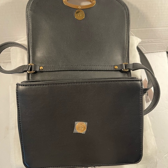 NWT Zara Leather Crossbody Bag - Picture 10 of 15